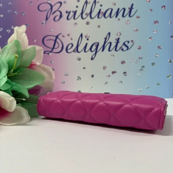 💖SUPER SALE QUILTED LONG FLAP WALLET - Picture 4 of 8